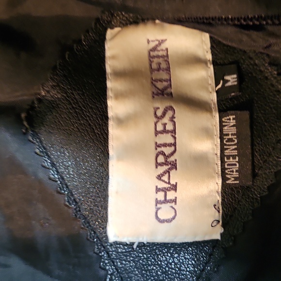 Charles Klein leather coat - Picture 3 of 4